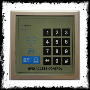 RFID Keypad Electronic Door Lock Access Control System درب بازکن کارتی رمزی آراف آیدی  