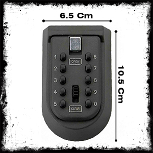 Mioni Push Button Lock Box Dimensions مشخصات باکس با قفل پترنی فشاری