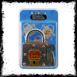 Trick Lock Keyed Padlock Pack قفل کلیدی معمایی
