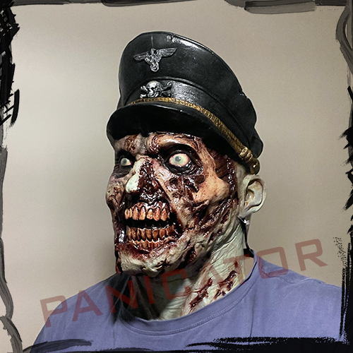 Ghoulish Productions Heer Zombie Halloween Mask ماسک ترسناک زامبی لاتکس اورجینال مکزیک 
