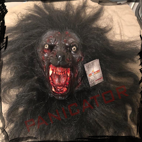 Ghoulish Productions Werewolf Halloween Mask ماسک ترسناک گرگینه لاتکس اورجینال مکزیک 