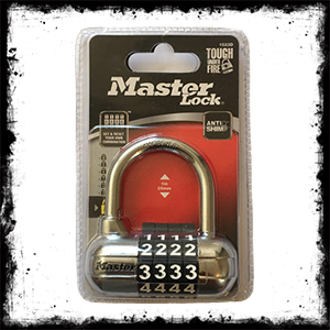Master Lock 1523D 4 Digit Combination Padlock Pack مسترلاک ۴ رقمی افقی