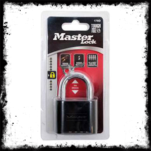 Master Lock 178D 4 Digit Combination Padlock Pack مسترلاک ۴ رقمی