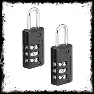 Master Lock 646D 3 Digit Combination Padlock قفل مسترلاک ۳ رقمی