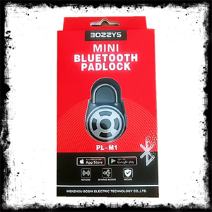 Bozzys Mini Bluetooth Padlock PL-M1L Pack قفل مینی بلوتوث جهتی برقی
