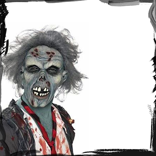 Smiffy's Decayinh Zombie Halloween Mask ماسک ترسناک زامبی لاتکس اورجینال