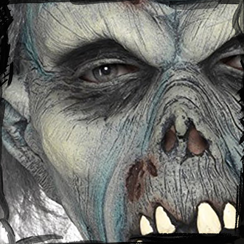 Smiffys Decayinh Zombie Halloween Mask ماسک ترسناک زامبی لاتکس اورجینال