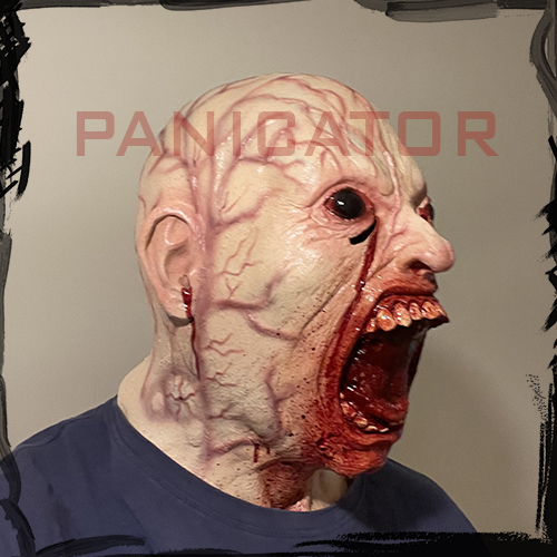 Ghoulish Productions Infected Halloween Zombie Mask ماسک ترسناک زامبی لاتکس اورجینال مکزیک 