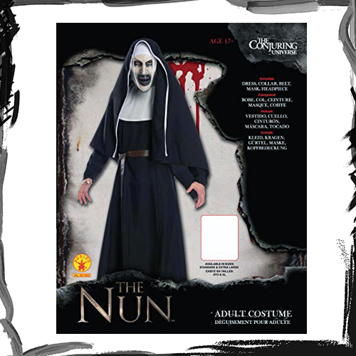 Rubie's Nun Movie Valac Halloween Costume کاستوم ترسناک راهبه والاک اورجینال هالووین