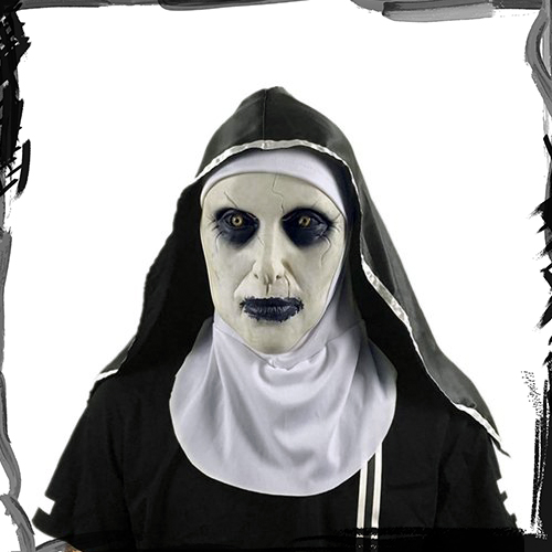 Miminuo The Nun Halloween Mask Valac ماسک ترسناک راهبه والاک لاتکس
