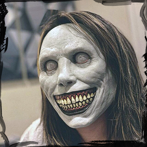 wjjw Ghost Halloween Mask ماسک ترسناک روح لاتکس