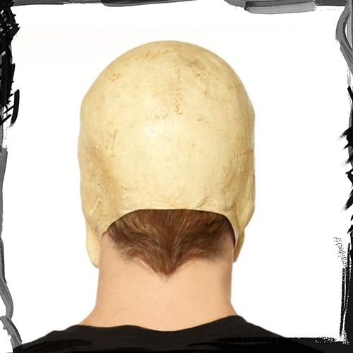 Head Bone Skull Halloween Mask ماسک ترسناک جمجمه لاتکس