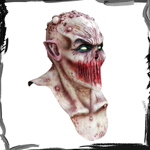 Ghoulish Productions Deadly Silence Mask Scary Creepy Mask Halloween ماسک ترسناک لاتکسی جن اتاق فرار اسکیپ روم هالووین