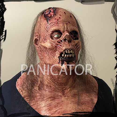 Trick or Treat Maggot Buffet Halloween Scary Mask Mask ماسک ترسناک زامبی لاتکس اورجینال مکزیک 
