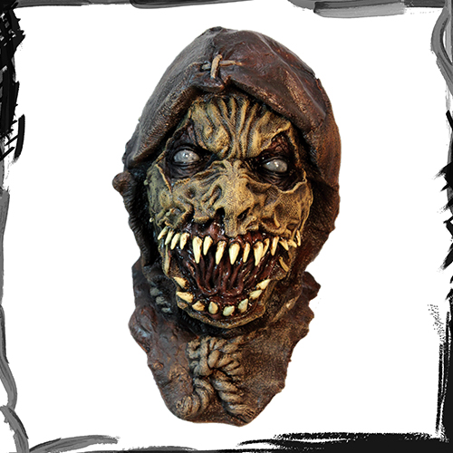 Ghoulish Productions Dark Scarecrow Scary Creepy Mask Halloween ماسک ترسناک لاتکسی مترسک اتاق فرار اسکیپ روم هالووین