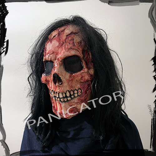 Ghoulish Productions Corpse Adult Scary Creepy Mask Halloween ماسک ترسناک لاتکسی اسکلت اتاق فرار اسکیپ روم هالووین