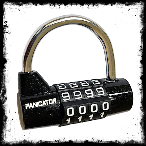 Panicator 4 Digit Padlock قفل ۴ عددی رقمی حلقه بزرگ پنیکاتور اتاق فرار اسکیپروم