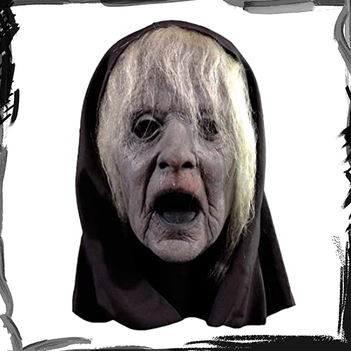Trick or Treat The Wraith Halloween Scary Mask Mask ماسک ترسناک روح پیرزن لاتکس اورجینال مکزیک 