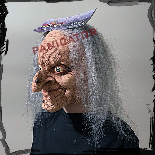 Ghoulish Productions Wanda The Witch Halloween Mask ماسک ترسناک پیرزن جادوگر لاتکس اورجینال مکزیک 