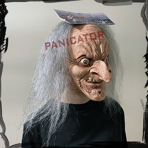 Ghoulish Productions Wanda The Witch Mask Scary Creepy Halloween  ماسک ترسناک لاتکسی جادوگر پیرزن اتاق فرار اسکیپ روم هالووین