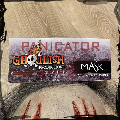 Ghoulish Productions Wicked Scratched Scary Creepy Mask Halloween ماسک ترسناک لاتکسی صورت زخمی اتاق فرار اسکیپ روم هالووین