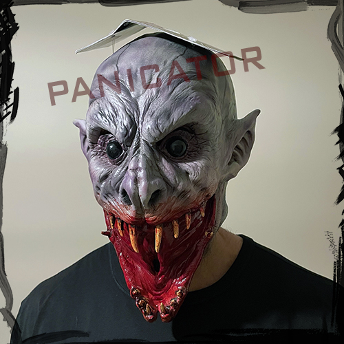 Ghoulish Productions Starving Vampire Scary Creepy Mask Halloween ماسک ترسناک لاتکسی خون آشام اتاق فرار اسکیپ روم هالووین