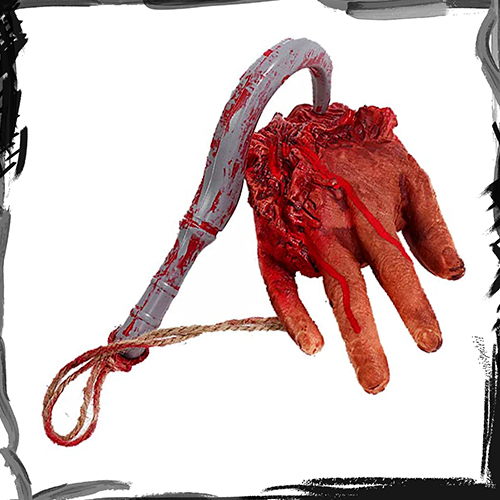 Fake Bloody Human Body Parts Scary Creepy Halloween prop اعضا بدن مصنوعی لوازم جانبی دکوری اتاق فرار اسکیپ روم هالووین