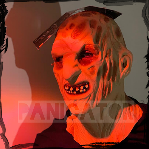 Rubie's Freddy Krueger Mask Scary Creepy Halloween ماسک ترسناک فردی قاتل اتاق فرار اسکیپ روم هالووین
