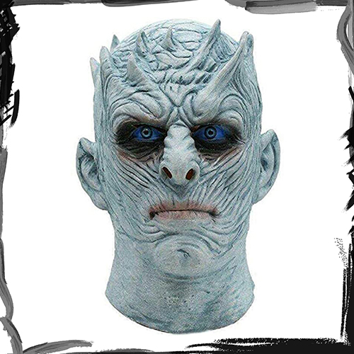 Night's King Walker Game of Throne Mask Scary Creepy Halloween ماسک لاتکسی ترسناک بازی تاج و تخت اتاق فرار اسکیپ روم هالووین