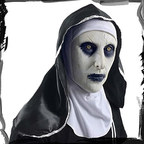 The Nun Valac Mask Scary Creepy Halloween ماسک لاتکسی ترسناک راهبه والاک اتاق فرار اسکیپ روم هالووین