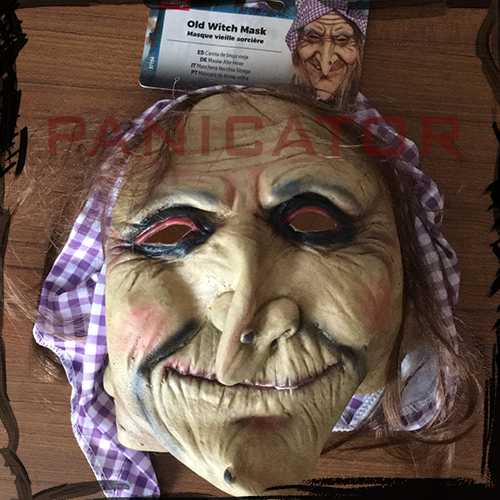 Smiffys Old Witch Mask Scary Creepy Halloween ماسک لاتکسی ترسناک پیرزن جادوگر اتاق فرار اسکیپ روم هالووین 