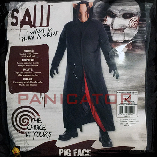Rubie's Saw Pig Face Costume Scary Creepy Halloween کاستوم  ترسناک خوک فیلم اره اتاق فرار اسکیپ روم هالووین