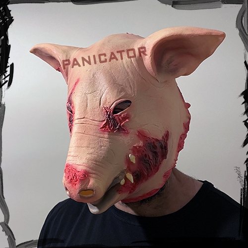 Pig Head Mask Scary Creepy Halloween ماسک لاتکسی ترسناک خوک اتاق فرار اسکیپ روم هالووین