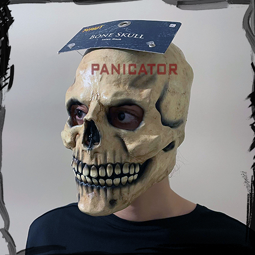 Head Bone Skull Mask Scary Creepy Halloween ماسک لاتکسی ترسناک جمجمه اسکلت اتاق فرار اسکیپ روم هالووین