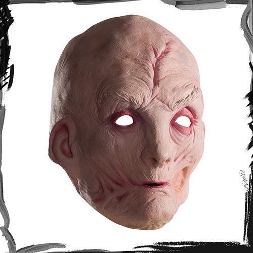 Rubie's Snoke Supreme Leader Mask Scary Creepy Halloween ماسک ترسناک استار وارز اتاق فرار اسکیپ روم هالووین