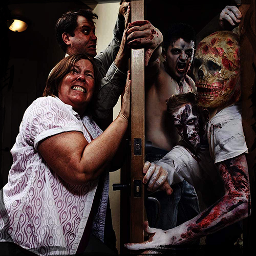 Walking Dead Zombie Mask Scary Creepy Halloween ماسک لاتکسی ترسناک زامبی اتاق فرار اسکیپ روم هالووین