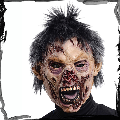 Morris Costumes Zombie Mask Scary Creepy Halloween ماسک لاتکسی ترسناک زامبی اتاق فرار اسکیپ روم هالووین