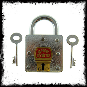 Escape Room Retro Special Puzzle Keyed PadLock قفل کلیدی معمایی خاص طرح آنتیک اتاق فرار