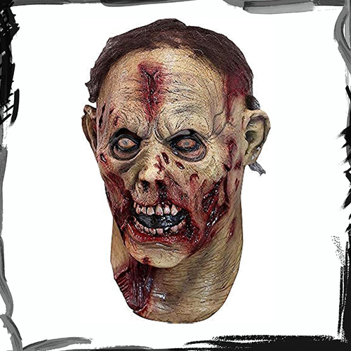 Ghoulish Productions Undeadd Zombie Mask Scary Creepy Escape Room Halloween Mask ماسک ترسناک لاتکسی زامبی اتاق فرار اسکیپ روم هالووین 
